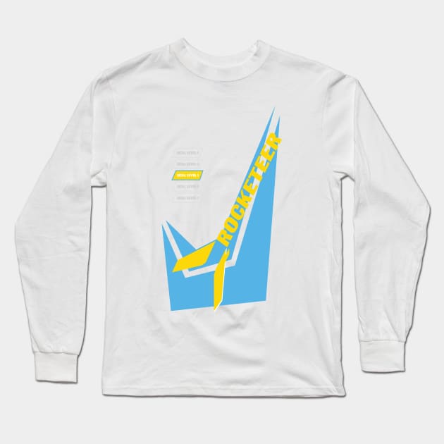 Rocketeer Skill Level 3 Long Sleeve T-Shirt by Eugene and Jonnie Tee's